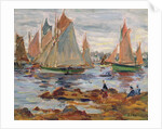 The Harbour at Concarneau by Aloysius C. O'Kelly