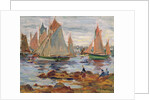 The Harbour at Concarneau by Aloysius C. O'Kelly
