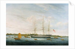 The Honourable East India Company's 'The Earl of Balcarras' at Canton, 1816 by School Chinese