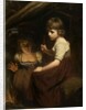 Cottage Girls by the Fireside by John Opie