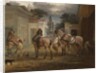 Four Roan Coach Horses with Two Grooms, 1792 by George Garrard