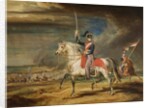 Sir John Leicester, Bt, Exercising His Regiment of Cheshire Yeomanry on the Sands at Liverpool, 1824 by James Ward