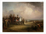 Colonel Sir John Leicester, Bt, and the King's Cheshire Yeomanry Cavalry Exercising on the Sands at Liverpool by George Jones