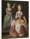 Meriel Legh and Dorothea Byrne, c.1750 by English School