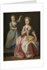 Meriel Legh and Dorothea Byrne, c.1750 by English School