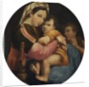 The 'Madonna della Sedia' by Raphael (after)