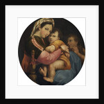 The 'Madonna della Sedia' by Raphael (after)