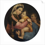 The 'Madonna della Sedia' by Raphael (after)
