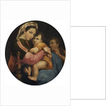 The 'Madonna della Sedia' by Raphael (after)