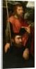 A Male Saint with a Donor by Adriaen Ysenbrandt