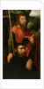 A Male Saint with a Donor by Adriaen Ysenbrandt