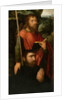 A Male Saint with a Donor by Adriaen Ysenbrandt