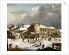 Winter Scene in Brooklyn by Francis Guy