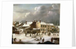 Winter Scene in Brooklyn by Francis Guy