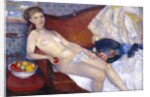 Girl with Apple, 1909-10 by William James Glackens