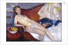 Girl with Apple, 1909-10 by William James Glackens