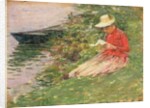 La Roche Guyon, 1891 by Theodore Robinson