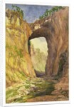 Natural Bridge, Virginia, 1876 by John Henry Hill