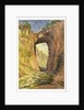 Natural Bridge, Virginia, 1876 by John Henry Hill
