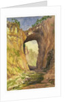 Natural Bridge, Virginia, 1876 by John Henry Hill