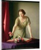 Girl Arranging Flowers, 1922 by William McGregor Paxton