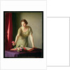Girl Arranging Flowers, 1922 by William McGregor Paxton