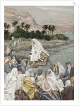 Jesus Preaching by the Seashore, c.1886-96 by James Jacques Joseph Tissot