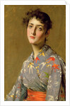 Girl in Japanese Costume, c.1888 by William Merritt Chase