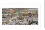 The Pagan Temple Built by Hadrian on the Site of Calvary by James Jacques Joseph Tissot