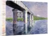 The Bridge at Argenteuil, 1885 or 1887 by Gustave Caillebotte