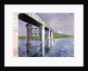 The Bridge at Argenteuil, 1885 or 1887 by Gustave Caillebotte