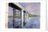The Bridge at Argenteuil, 1885 or 1887 by Gustave Caillebotte