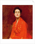 Study of Girl in Japanese Dress, 1895 by William Merritt Chase