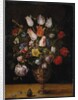 Flowers in a Vase by Kasper or Gaspar van den Hoecke