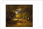 Forest Scene, c.1844-60 by Narcisse Virgile Diaz de la Pena