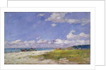 The Beach at Trouville, c.1887-96 by Eugene Louis Boudin