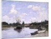 The Port, Saint-Valery-sur-Somme, 1892 by Eugene Louis Boudin