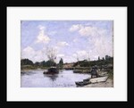 The Port, Saint-Valery-sur-Somme, 1892 by Eugene Louis Boudin