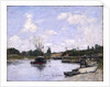 The Port, Saint-Valery-sur-Somme, 1892 by Eugene Louis Boudin