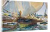 Melon Boats, c.1905 by John Singer Sargent