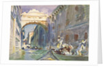 The Bridge of Sighs, c.1905-08 by John Singer Sargent