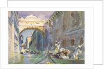 The Bridge of Sighs, c.1905-08 by John Singer Sargent