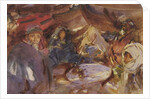 Arab Gypsies in a Tent, 1905-06 by John Singer Sargent