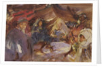 Arab Gypsies in a Tent, 1905-06 by John Singer Sargent