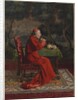 Cardinal Taking Tea by Leo Hermann