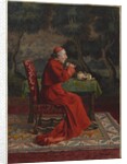 Cardinal Taking Tea by Leo Hermann