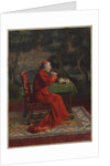 Cardinal Taking Tea by Leo Hermann