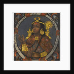 Atahualpa 14th and last Inca King, mid-18th century by School Peruvian