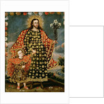 St. Joseph and the Christ Child, late 17th - early 18th century by School Peruvian