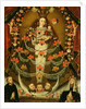 Virgin of Pomata with St. Nicholas of Tolentino and St. Rose of Lima by School Peruvian